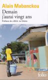 Demain Gallimard Demain J'Aurai Vingt Ans Paperback