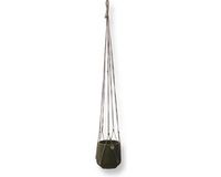 Knoopies Jute Plantenhanger Zonder Kwast - 100 cm - Macramé - Handgemaakt in Nederland - Bruin Jute