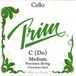 Prim Cello Snaren Medium C Chroom Staal
