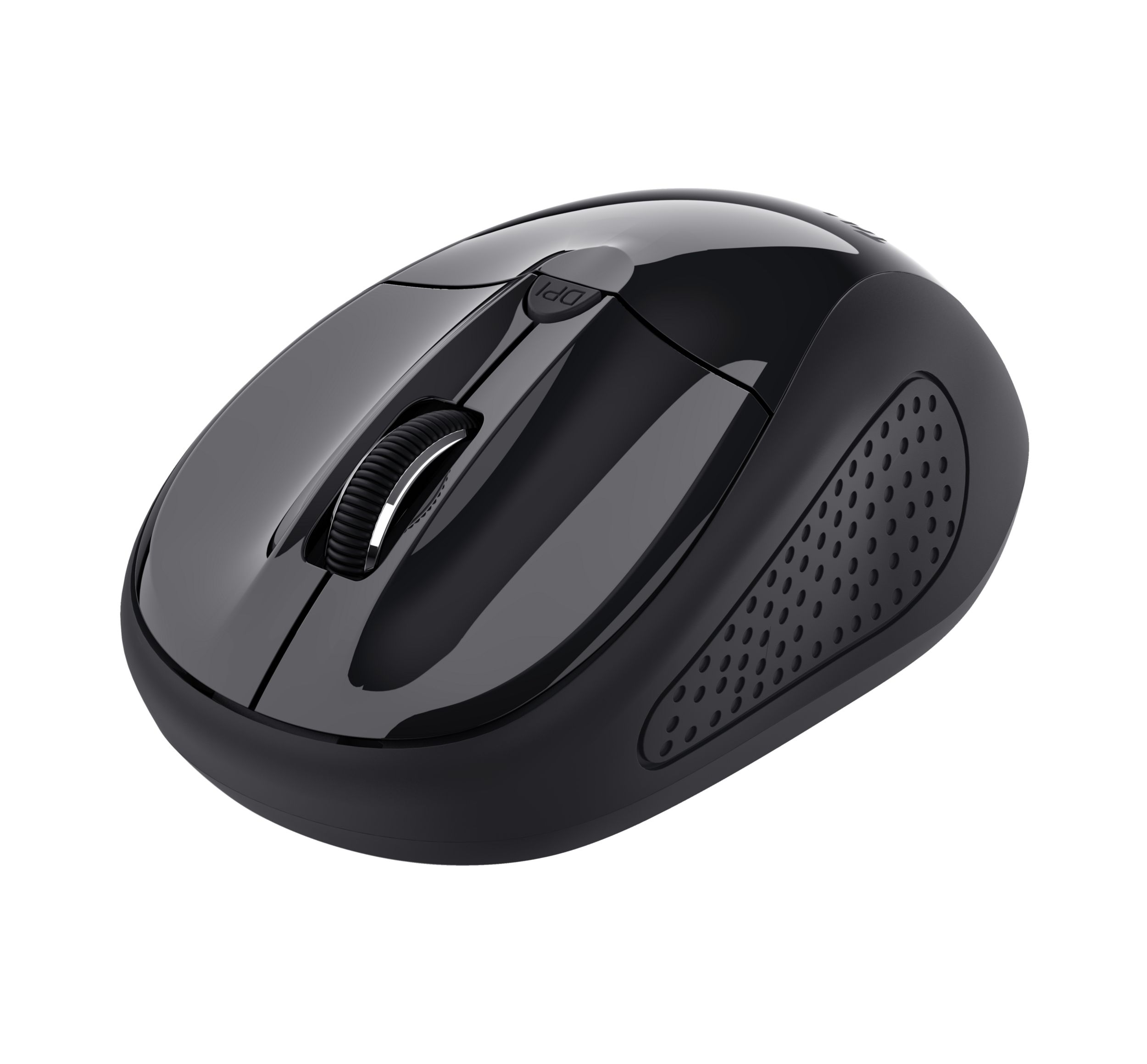 Trust 24658 Wireless Optical Mouse - 1600 DPI - Ambidextrous - Black
