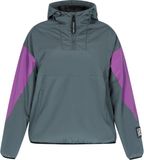 urban rain by Schmuddelwedda Schmuddelwedda Blouson Grijsblauw Kleurblok Dames M