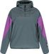 urban rain by Schmuddelwedda Schmuddelwedda Blouson Grijsblauw Kleurblok Dames M