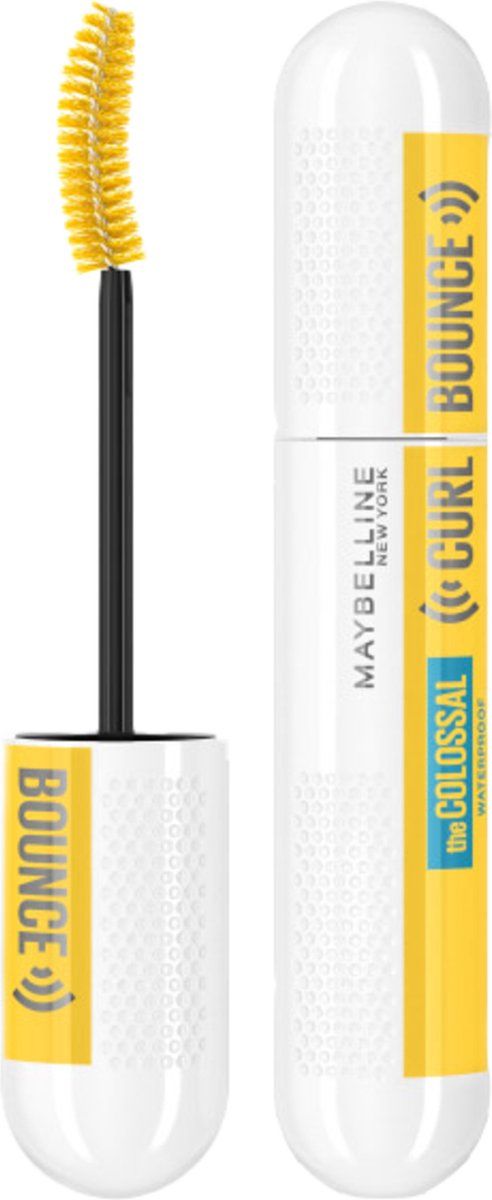 Maybelline New York Colossal Curl Bounce Mascara - Very Black - Waterproof - 10 ml