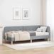 Maison Exclusive - Cadre de lit d'angle gris clair 80 x 200 cm, tissu