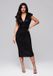 Ombre LARICA Jurk - Rits - Jurk Zwart L