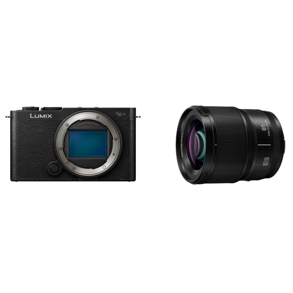 Panasonic Panasonic Lumix S9 Body Jet Black + Lumix S 85mm F/1.8