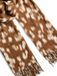 PIECES - PCJEO LONG SCARF BC - Sjaal - Polyester - Panterprint - Toffee