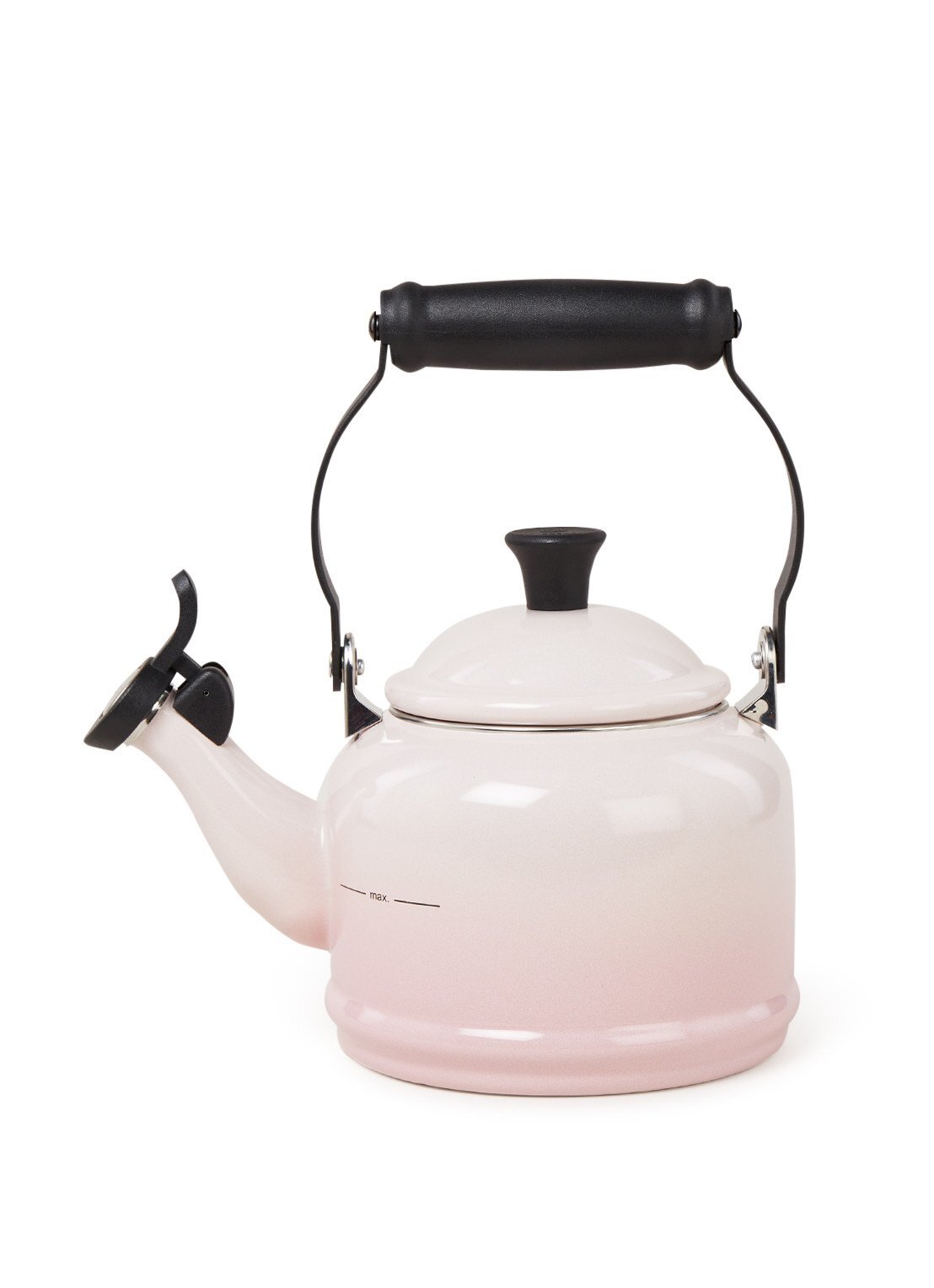 Le Creuset Fluitketel Demi 1,1 Liter Shell Pink