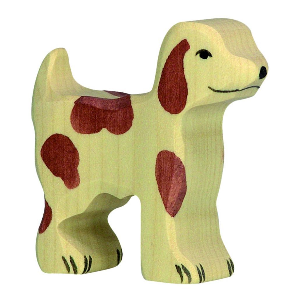 Holztiger hond hout 6 x 1 9 5 5 cm