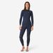 O'Neill Combinaison intégrale surf 2/2 mm caoutchouc naturel Yulex femme, 100 bleu