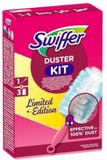 Swiffer Duster Starterkit - 1 handvat + 3 navullingen - Limited Edition Roze