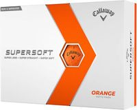 Callaway SuperSoft 2023 Balle de golf - Orange - 12 Pièces