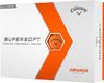 Callaway SuperSoft 2023 Balle de golf - Orange - 12 Pièces