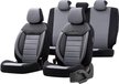 Otom Stoelhoezenset Comfortline 8 Mm Leer/textiel Grijs 11-delig
