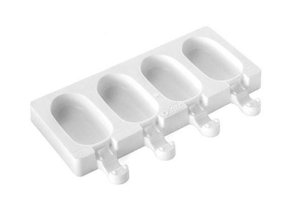Silikomart GEL01MB - Ijsmakers - 1,80 cm x 7,30 cm x 3,80 cm - Met receptenboek