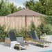 Maison Exclusive Parasol avec mât en bois, 150x200 cm, couleur taupe