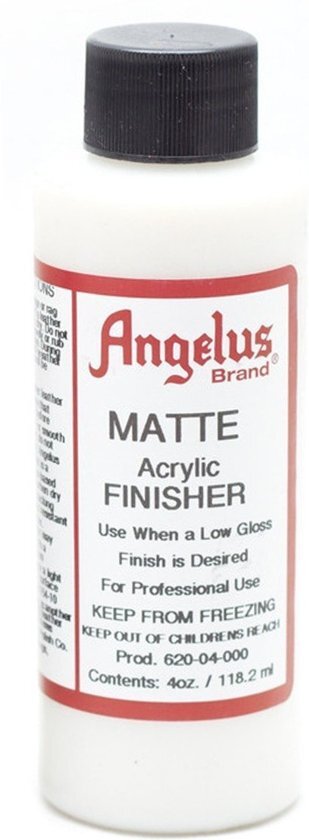 Angelus Leerverf Finisher Acryl Mat 118ml/4oz