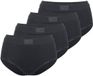 sloggi Dames maxi slip 4 pack Double Comfort T zwart