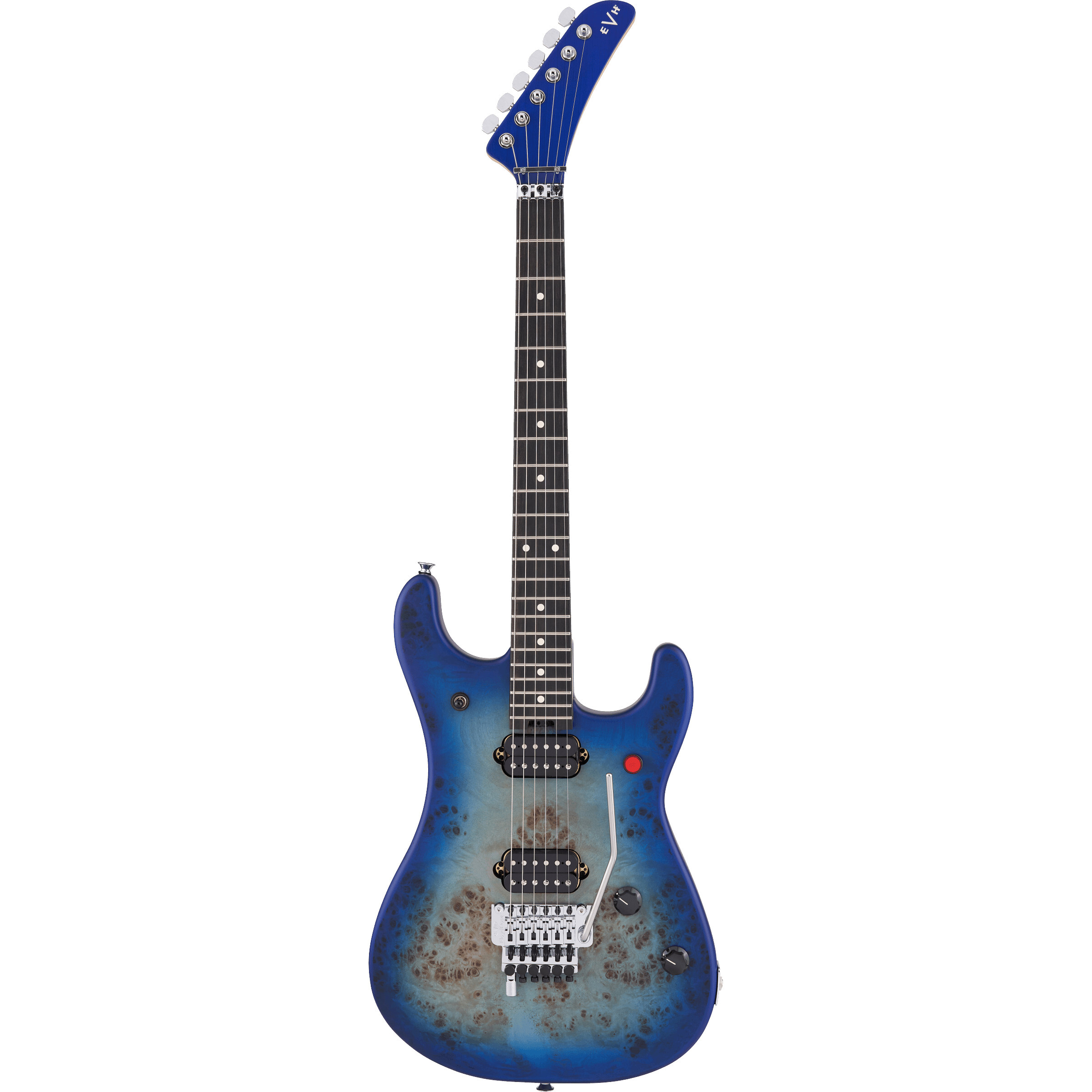 EVH 5150 Series Deluxe Poplar Burl Aqua Burst EB