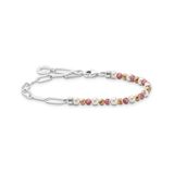 Thomas Sabo Women's Bracelet 925 Silver Turquoise 17 Roze / Wit 32023682