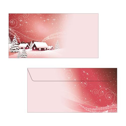 SIGEL DU033 enveloppen Kerstmis "Silent Night", DIN lang (110x220 mm), 50 stuks