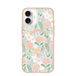 OtterBox iPhone 16 Plus symmetrie serie transparant hoesje, bloemen (Peachy Bloom Pink)