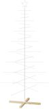 vidaXL Metalen Kerstboom met Standaard KUOPIO 210 cm Staal Wit