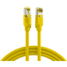 Draka Patchkabel RJ45 Patchkabel Cat.6A S/FTP LSZH, UC900 TM31 gelb 1,5m - 1 VPE = 5 Stück