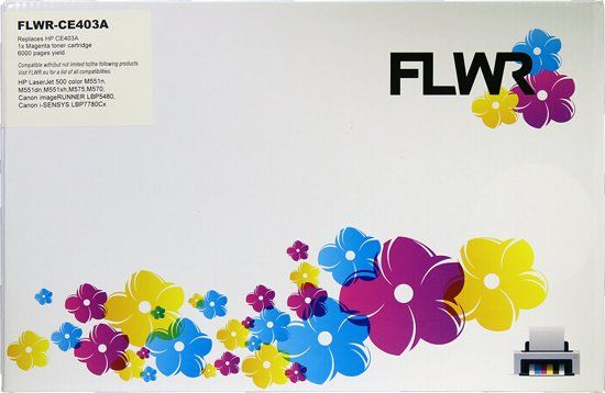 FLWR - Toner / 507A / Magenta - geschikt voor HP