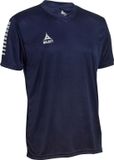 Select Derbystar Pisa-shirt 600056 Navy/Weiss Polyester Korte mouw Mannen Volwassenen Maat 12