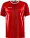 Craft Progress 2.0 Shirt Korte Mouw Heren - Rood / Wit | Maat: XXL