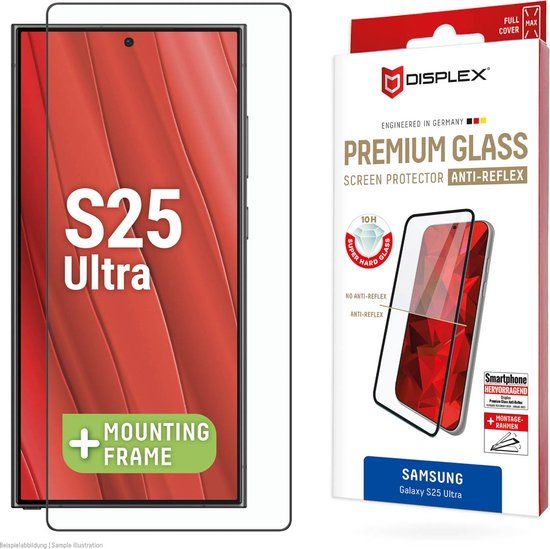 Displex Screenprotector Real Glass Full Cover Samsung Galaxy S25 Ultra
