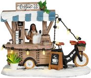 Luville Kerstdorp Miniatuur Coffee to go