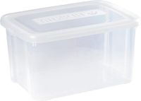 Allibert Opbergbox 50L met transparant deksel
