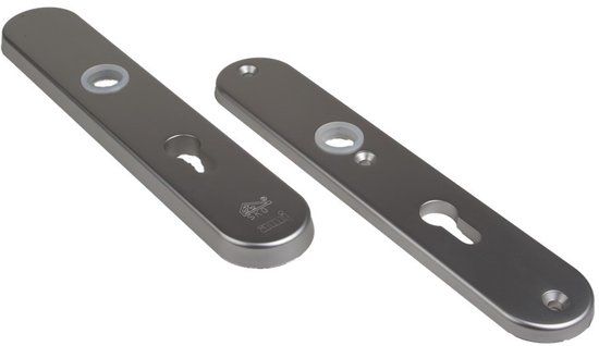 AMI Deurbeslag Pc 92 Aluminium Metaal Langschild SKG 3***