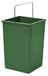 Hailo Einbaumülleimer Hailo Inneneimer 1073259 15 L vert avec anse pour Tandem