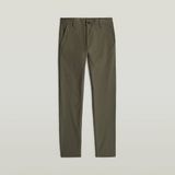 G-Star Bronson 3.0 Slim Chino Heren Joggingbroek Katoen Elastaan 34/32 Dk fawn/asfalt hb