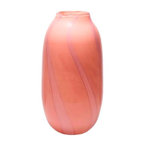 Vondels vaas roze (38 cm)