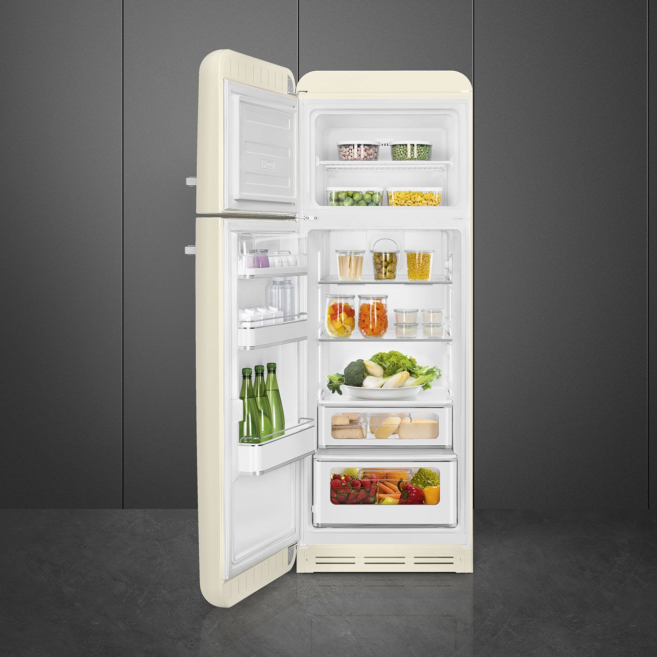 Smeg FAB30LCR6 koel-vriescombinatie Vrijstaand
