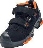 uvex 2 6500242 Veiligheidsandalen ESD S1P Schoenmaat (EU): 42 Zwart, Oranje 1 paar