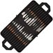 Palette Mes Set 25-delige RVS met Houten Handvat pour Peinture