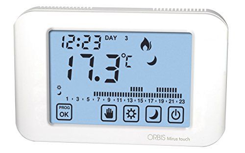 Orbis OB325300 Mirus Touch Witte horlogethermostaat