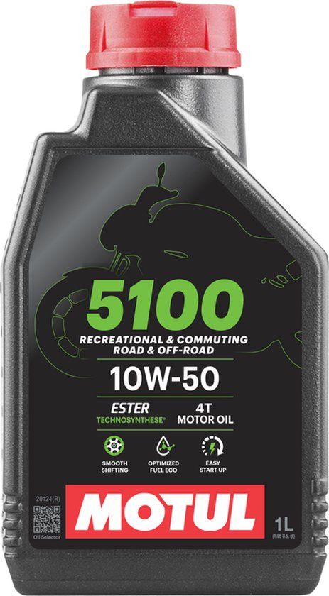 Motul 5100 10w50 - Motorolie - 1L - 104074