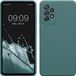kwmobile telefoonhoesje geschikt voor Samsung Galaxy A72 - Hoesje met siliconen coating - Smartphone case in Arctische nacht