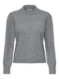 Jdy Jacqueline de Yong Trui Jdyrue Life L/s Pullover Knt Noos 15216638 Medium Grey Melange Dames Maat - XL