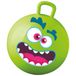 Summer Play Skippybal met Smile / Emoticon - groen - 50 cm - buitenspeelgoed voor kinderen