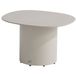 4 Seasons Outdoor Sofie lounge tuintafel 50x60xH35 cm keramiek oyster linen