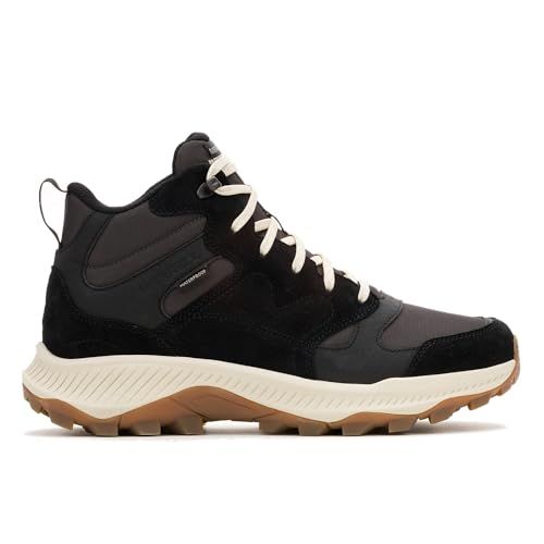 Merrell Heren Tempo SOL MID WP Sneaker, Coal, 8 UK, Kolen, 42 EU