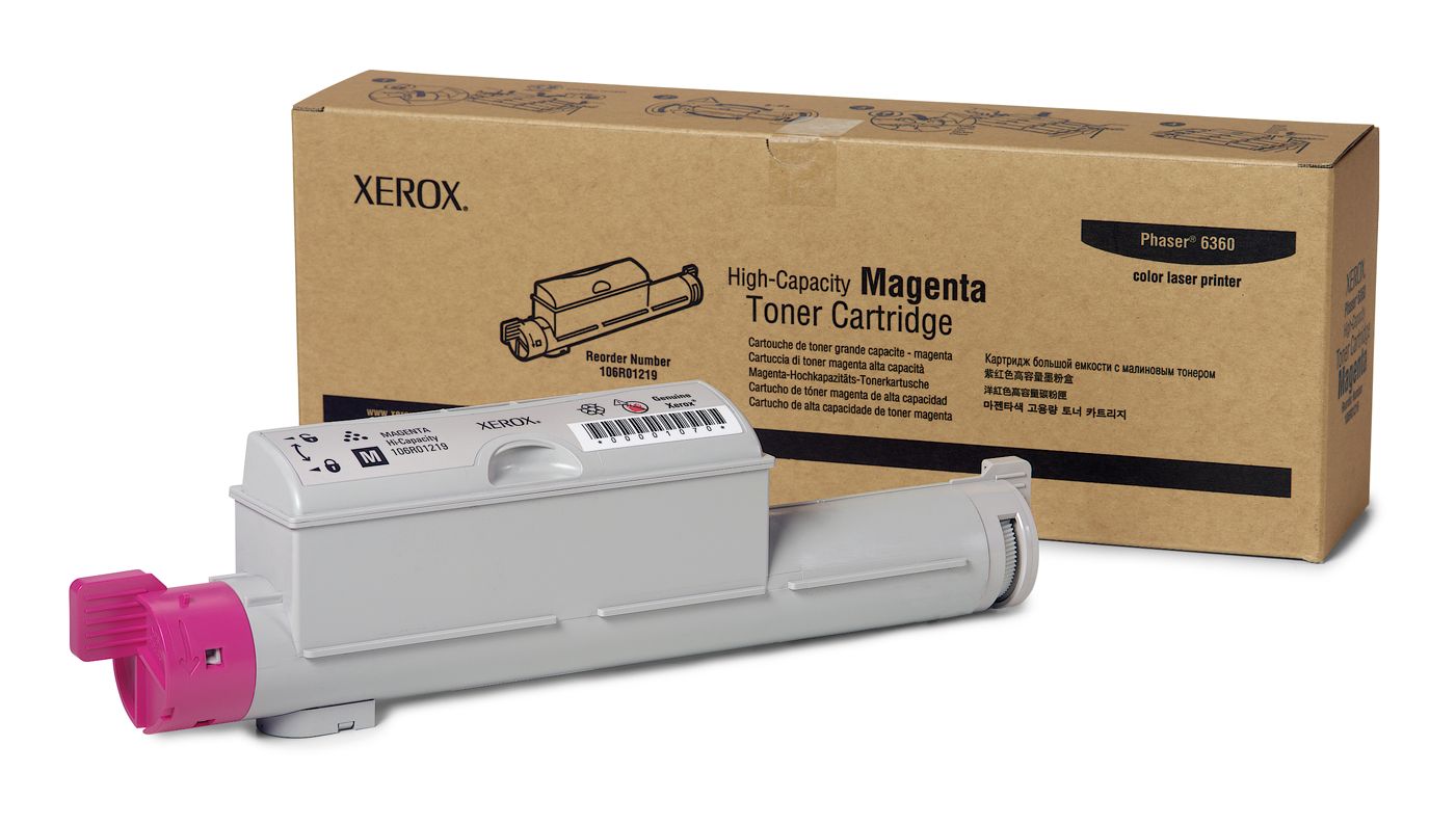 Xerox Hoge Capaciteit Magenta Tonercartridge voor Phaser 6360