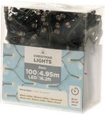 Merkloos Kaemingk B.V. Kerstlichtsnoer - LED - warm wit - 495 cm - buiten - 100 lampjes